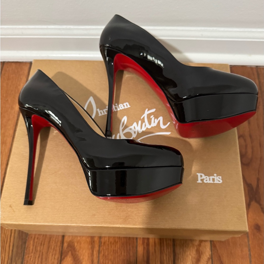 Christian Louboutin DIRDITTA 130 PATENT STILETTOS